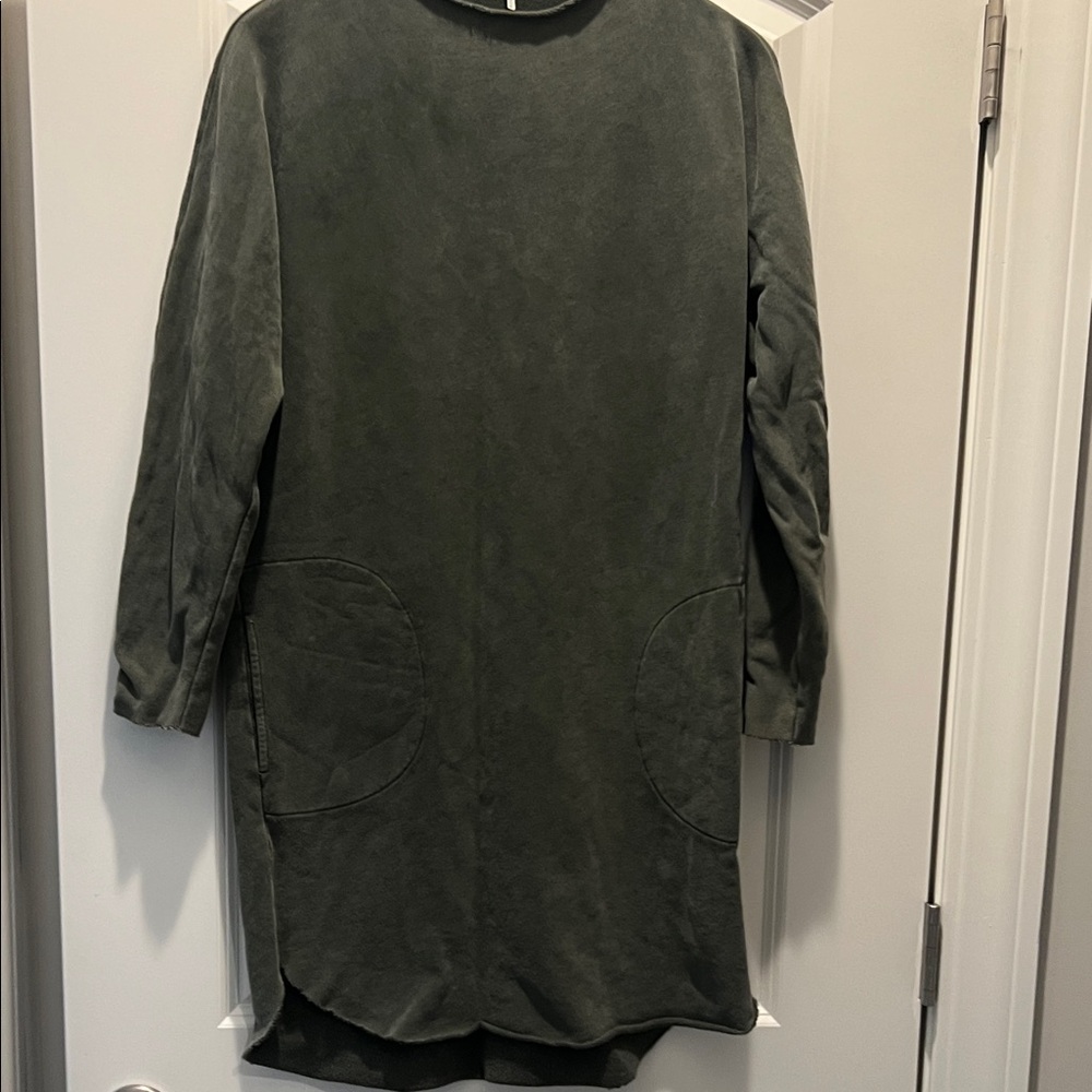 Olive Green Long Sleeve Dress